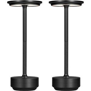 Cordless Table Lamp,2Pack Rechargeable Table Lamp Battery Operated Lamp Portable
